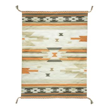 Aztec kétoldalas kültéri szőnyeg újrahasznosított műanyagból, 90 x 150 cm - Green Decore