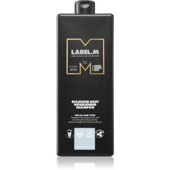 label.m Diamond Dust Nourishing Shampoo sampon hranitor pentru toate tipurile de păr 1000 ml