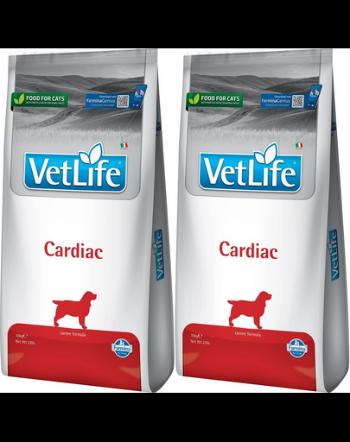 FARMINA Vet Life Dog Cardiac 2x10 kg dieta veterinara caini cu insuficienta cardiaca cronica