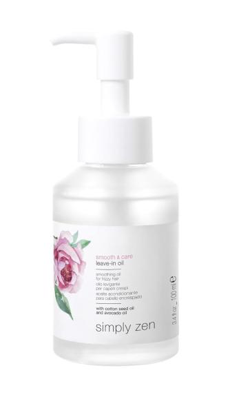 Simply Zen Ulei netezitor fără clătire pentru părul rebel și creț Smooth & Care (Leave-In Oil) 100 ml