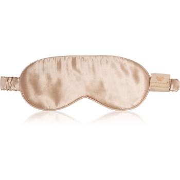 Crystallove Silk Eye Mask mască pentru dormit Gold