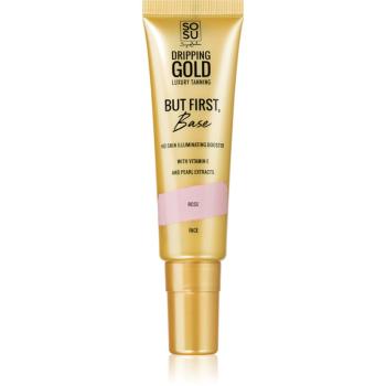 Dripping Gold But First Base bază de machiaj iluminatoare culoare Rose 30 ml