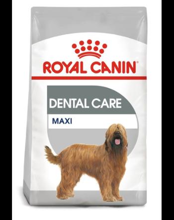 Royal Canin Maxi Dental Care Adult hrana uscata caine pentru reducerea formarii tartrului, 9 kg