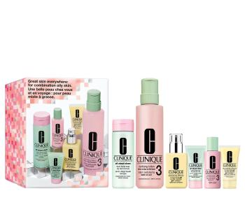 Clinique Set cadou de îngrijire pentru ten mixt până la gras Great Skin Everywhere Set