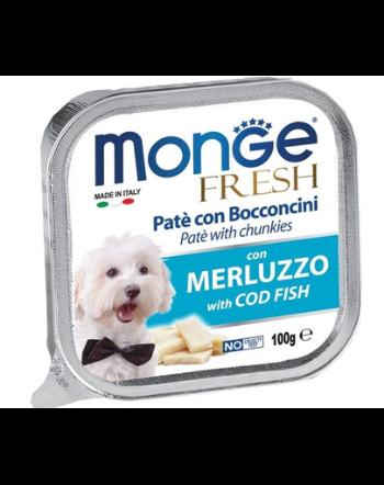 MONGE Fresh hrană umedă pentru câini sub formă de pate, cod 100 g