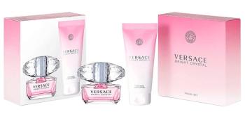 Versace Bright Crystal - apă de toaleta cu pulverizator 50 ml + loțiune de corp 100 ml