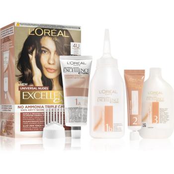 L’Oréal Paris Excellence Universal Nudes Culoare permanenta pentru par culoare 4U 1 buc