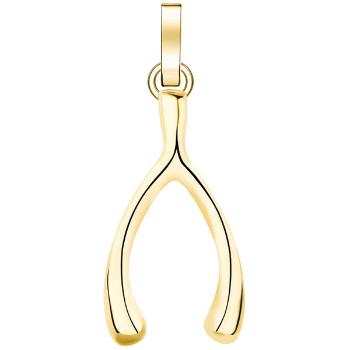 Rosefield Pandantiv placat cu aur Wishbone The Pendant PE-Gold-WISHBONE