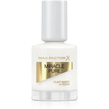 Max Factor Miracle Pure lac de unghii cu rezistenta indelungata culoare 155 Coconut Milk 12 ml