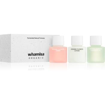 WHAMISA Organic Flowers Renewal Miniature Kit set cadou pentru o piele perfecta