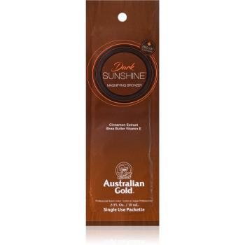 Australian Gold Dark Sunshine Magnifying Bronzer autobronzant pentru fata si corp 15 ml