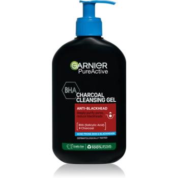 Garnier Pure Active Charcoal gel de curățare impotriva punctelor negre 250 ml