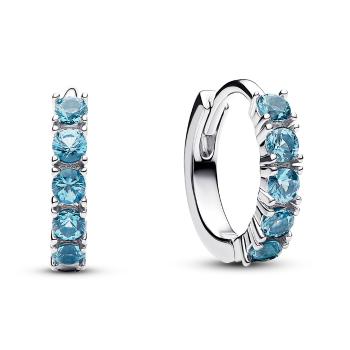 Pandora Cercei din argint cu cristale albastre Timeless 293849C01