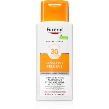 Eucerin Sun Sensitive Protect lapte iluminator plaja SPF 30 150 ml