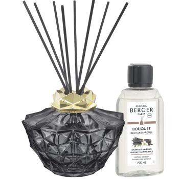 Maison Berger Paris Set cadou difuzor de aromă Kali negru + umplere Vanilia magnifică 200 ml