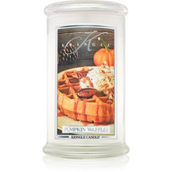 Kringle Candle Pumpkin Waffles lumânare parfumată 624 g