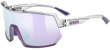 UVEX Sportstyle 235 Clear/Met Purple/Mirror Lavender Sportovní brýle