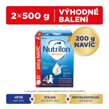 Nutrilon 4 Advanced DUO balenie 1 kg,NUTRILON 4 Advanced batoľacie mlieko 1 kg, 24+