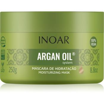 INOAR Argan Oil System masca pentru hidratare si matifiere pentru păr 250 g