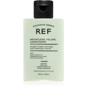 REF Weightless Volume Conditioner Balsam pentru par fin si moale. volum de la radacini 100 ml