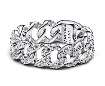 Pandora Inel distinctiv din argint cu zircon cubic Timeless 193557C01 56 mm