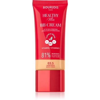 Bourjois Healthy Mix BB Cream crema BB culoare 3,5 Warm Beige 30 ml