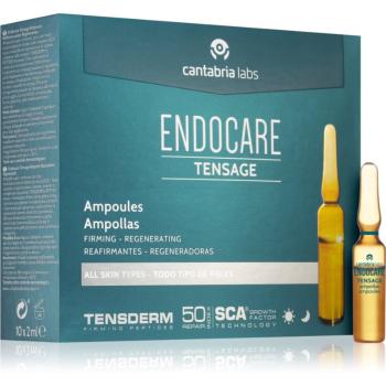 Endocare Tensage fiolă cu efect de întărire 10x2 ml