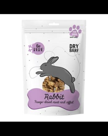 PAKA ZWIERZAKA PEPE Freeze-dried ficat de iepure pentru caini si pisici XL 180g liofilizat