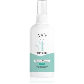 Naif Baby & Kids Cooling Aftersun spray pentru dupa bronzat pentru bebeluși și copii mici fără parfum 175 ml