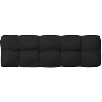 Poduška na zahradní pohovku černý 120 x 40 x 12 cm textil (315243)