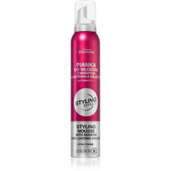 Joanna Styling Effect spumă de păr cu fixare foarte puternica 150 ml