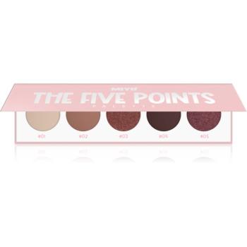Miyo Eyeshadow The five points paletă cu farduri de ochi culoare 11 Femine flame 1 buc