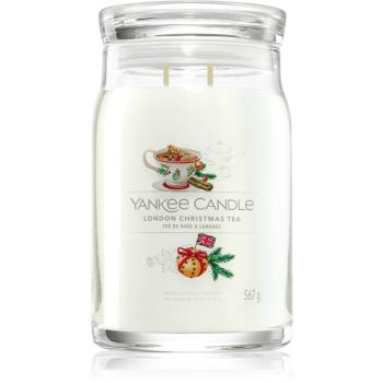 Yankee Candle London Christmas Tea lumânare parfumată 567 g