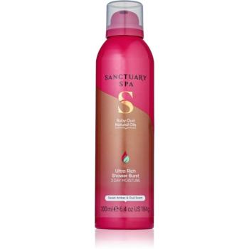 Sanctuary Spa Ruby Oud spumă pentru duș cu efect de nutritiv 200 ml