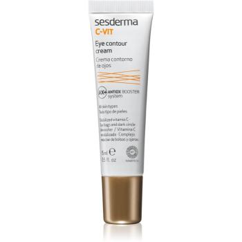 Sesderma C-Vit AX+ crema de ochi împotriva ridurilor și a cearcănelor întunecate 15 ml