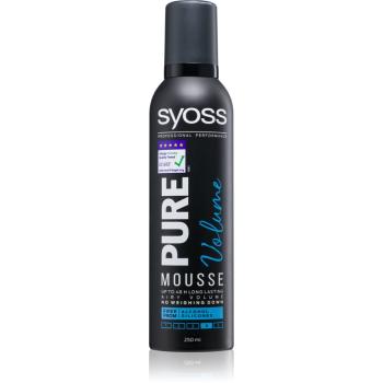 Syoss Pure Volume spuma  pentru  volum de lunga durata 250 ml