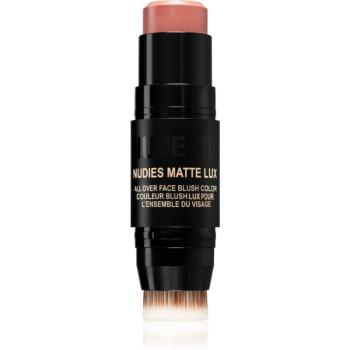 Nudestix Nudies Matte Lux machiaj multifuncțional pentru ochi, buze și față culoare Pretty Peach 7 g