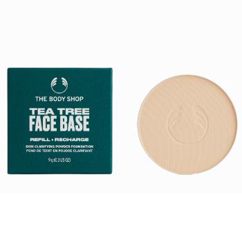 The Body Shop Rezervă de înlocuire pentru pudra compactă Tea Tree Face Base (Skin Clarifying Powder Foundation Reffil) 9 g 2W Fair