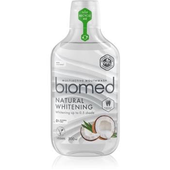 Biomed Natural Whitening apă de gură 500 ml