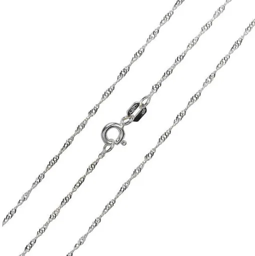 Soliter Lanț elegant din aur alb Lambada 45 cm 271 115 00181 07