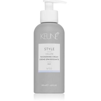 Keune Style Volume Thickening Cream crema styling pentru modelarea termica a parului 200 ml