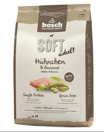 BOSCH Soft Hrana uscata cu pui &amp; banane pentru caini adulti cu intolerante 12.5 kg