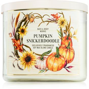 Bath & Body Works Pumpkin Snickerdoodle lumânare parfumată 411 g