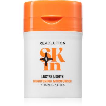 Revolution Skincare Be Bright Vitamin C & Peptides Brightening Moisturiser crema iluminatoare cu peptide 50 ml