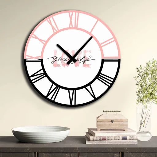 Ceas de perete, 5050MS-022, ø50 cm, Multicolor