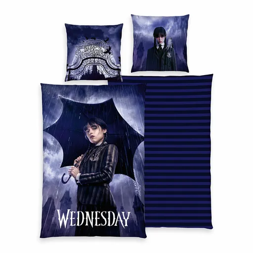 Lenjerie de pat din bumbac pentru copii Herding Wednesday , 135 x 200 cm, 80 x 80 cm