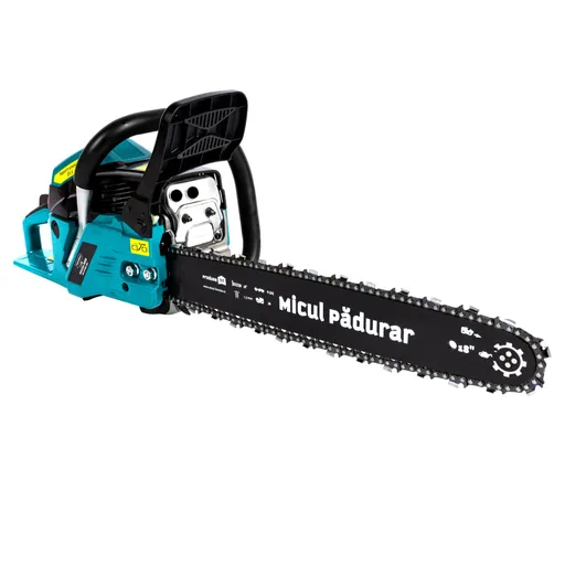 Drujba Micul Padurar 5800, 3.7 CP, o Lama 18", un Lant cu Pornire Rapida si Demaror Magneziu