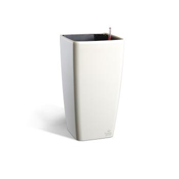 Ghiveci cu auto-irigare Flower Lover QuadratoGrande, alb, 18 x 33 cm, alb, 18 cm