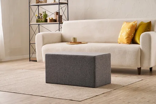 Taburet, Atelier del Sofa, 825BLC5128, Lemn, Antracit