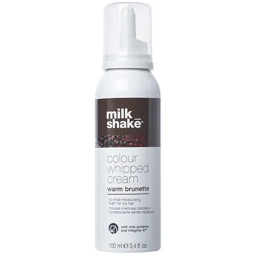 Milk Shake Spumă de nuanțare fără clătire (Color Whipped Cream) 100 ml Warm Brunette